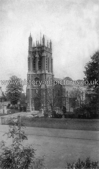 St John's Church, Moulsham, Essex. c.1905